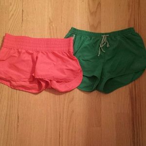 Gilly hicks exercise shorts